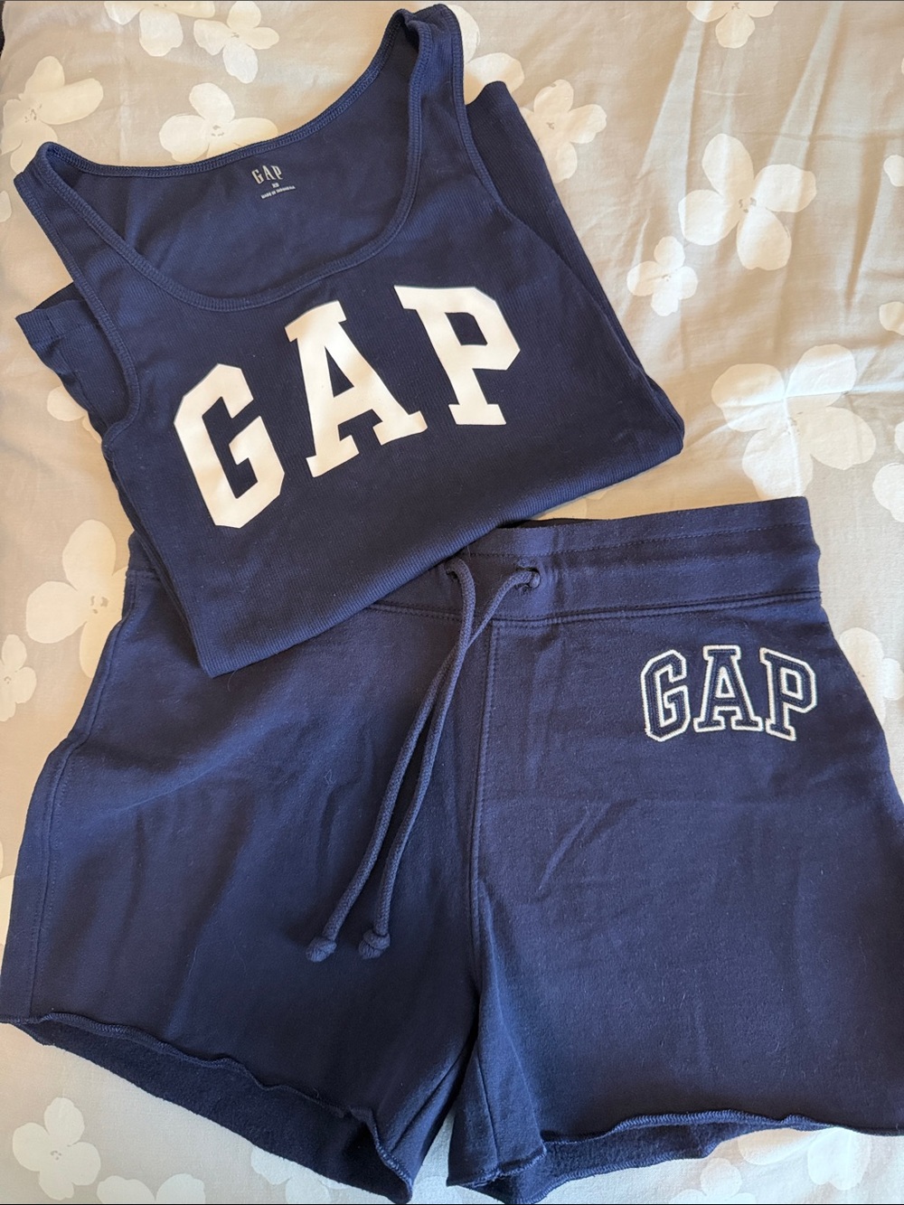GAP Navy Blue Athletic Shorts